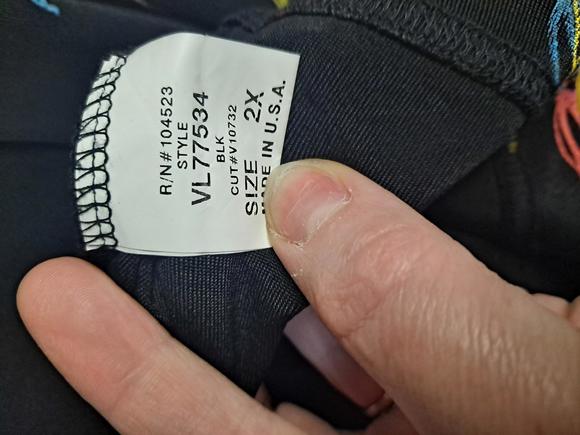 Vikki Vi Black Colorful Floral Open Front Cardigan Size 2X - Picture 4 of 6